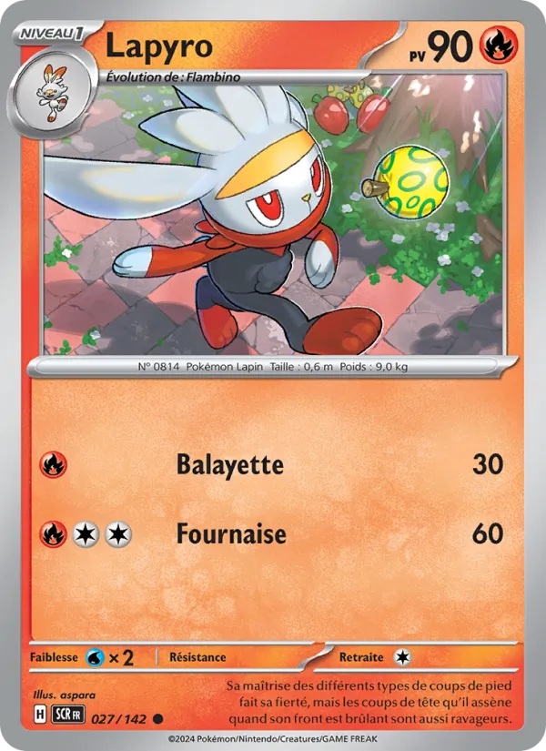 Lapyro Couronne Stellaire 027/142