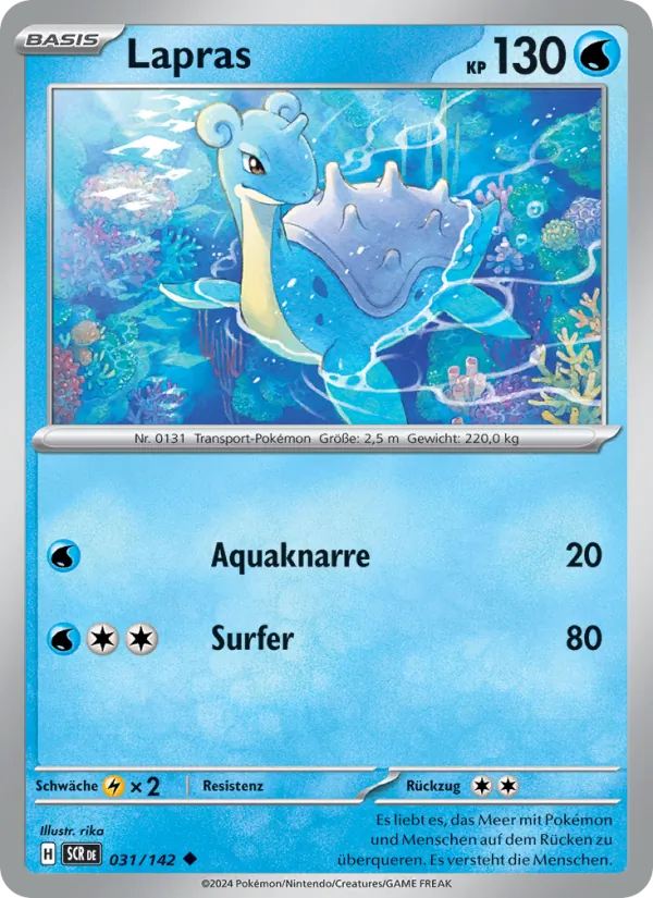 Lapras Stellarkrone 031/142