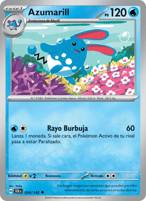 Azumarill Corona Astral 034/142
