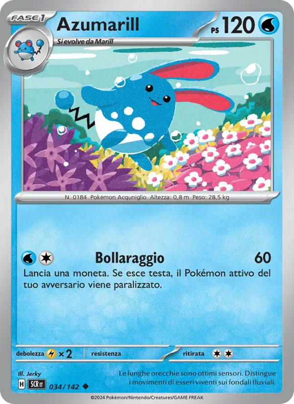 Azumarill Corona Astrale 034/142