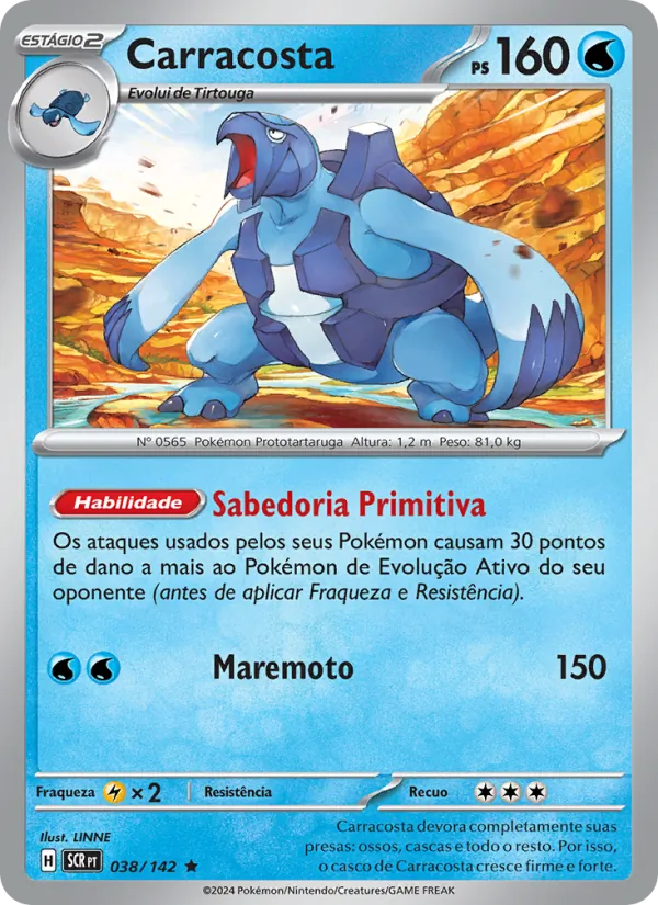 Carracosta Coroa Estelar 038/142