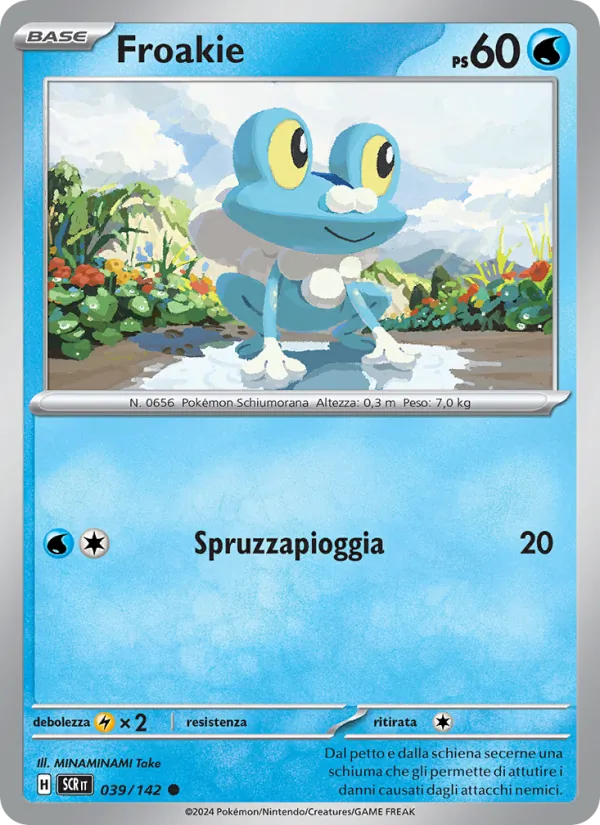 Froakie Corona Astrale 039/142