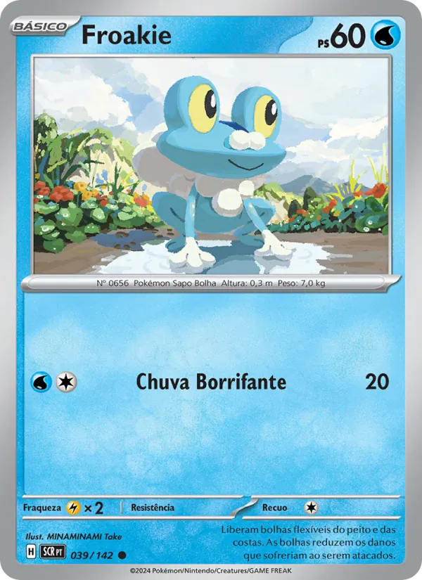 Froakie Coroa Estelar 039/142