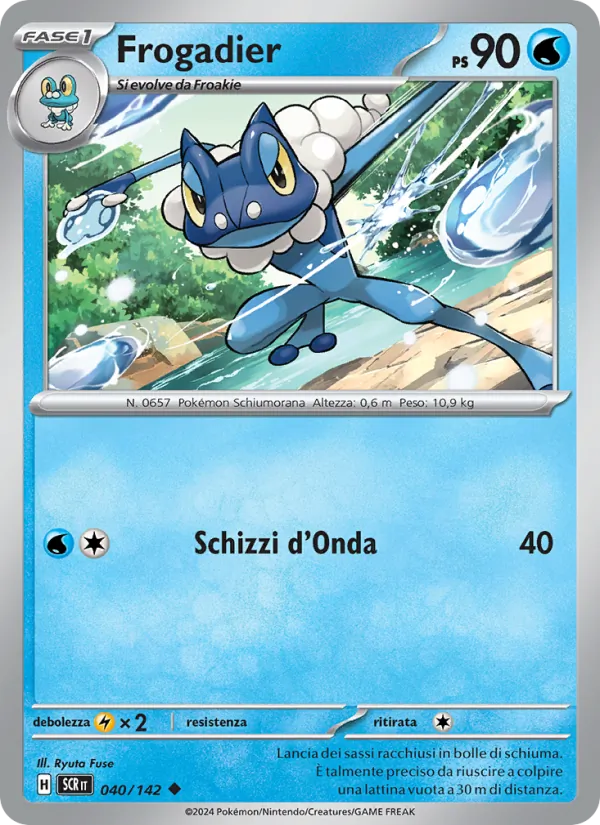 Frogadier Corona Astrale 040/142
