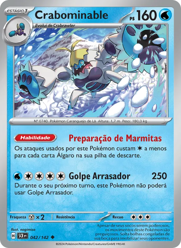 Crabominable Coroa Estelar 042/142