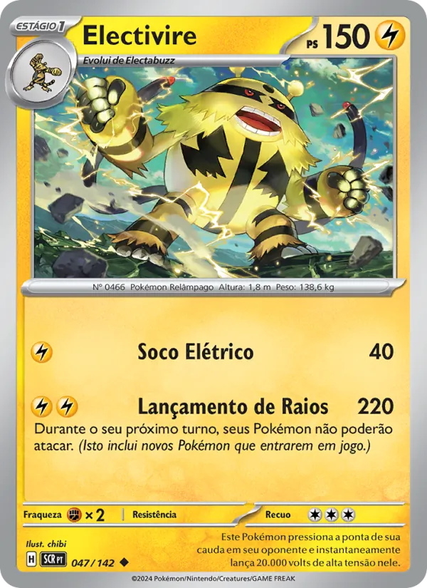 Electivire Coroa Estelar 047/142