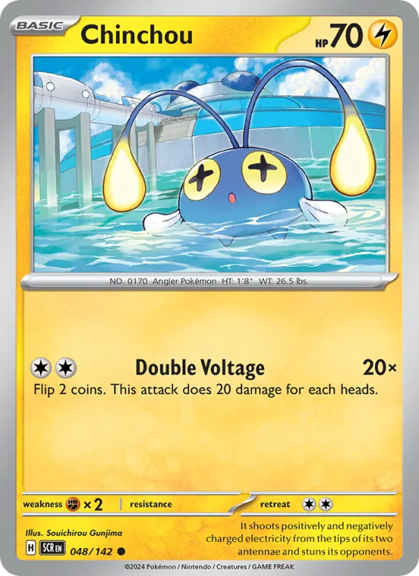 Chinchou Stellar Crown 048/142