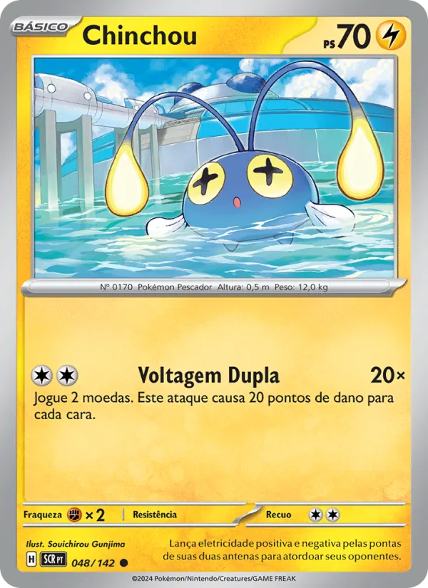 Chinchou Coroa Estelar 048/142