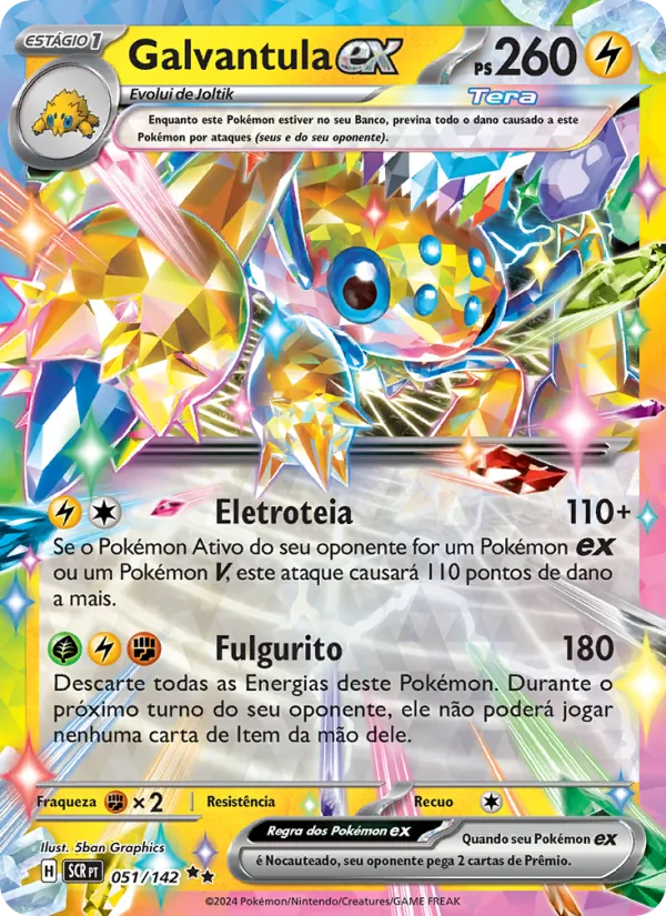 Galvantula ex Coroa Estelar 051/142