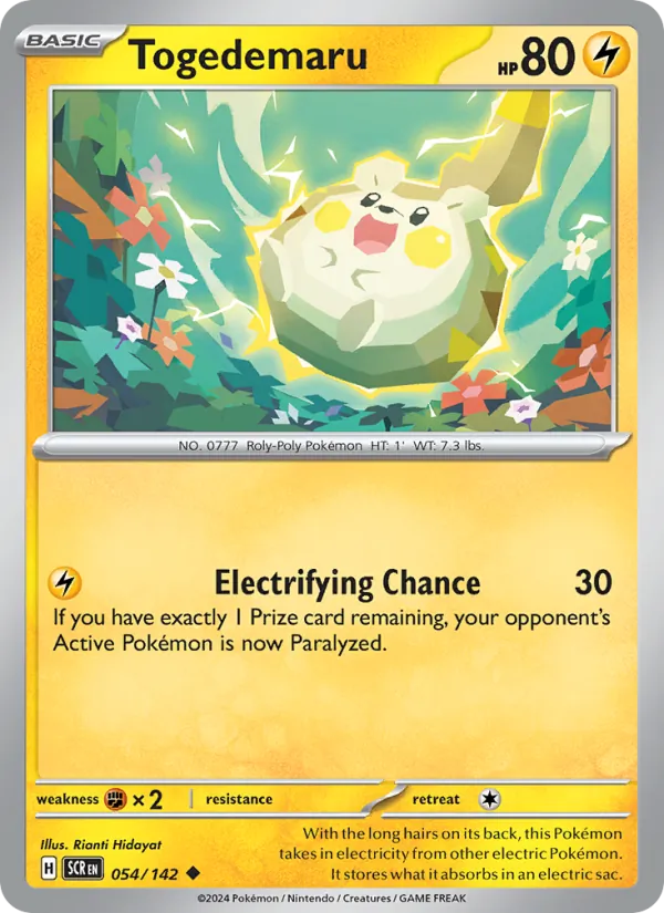 Togedemaru Stellar Crown 054/142