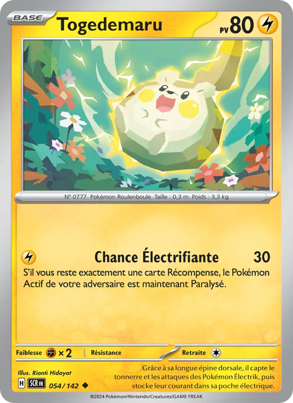 Togedemaru Couronne Stellaire 054/142