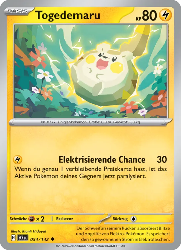 Togedemaru Stellarkrone 054/142