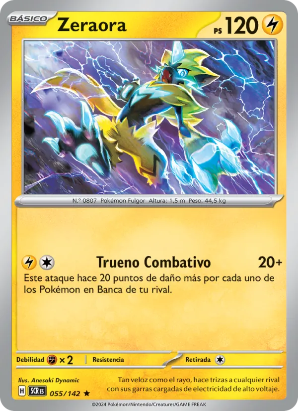 Zeraora Corona Astral 055/142