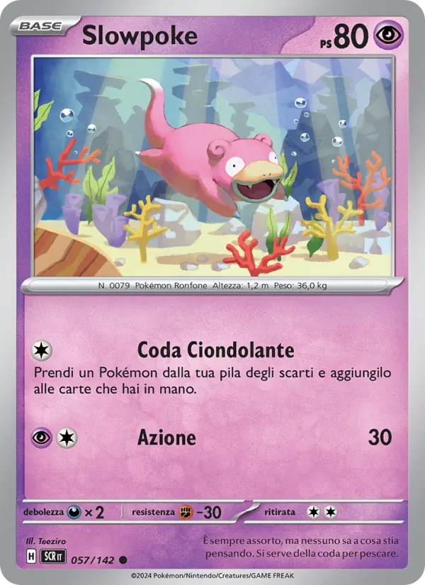 Slowpoke Corona Astrale 057/142