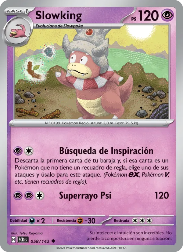 Slowking Corona Astral 058/142