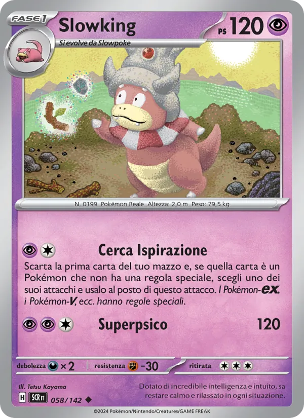 Slowking Corona Astrale 058/142