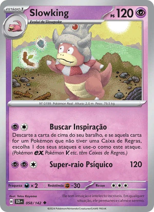 Slowking Coroa Estelar 058/142