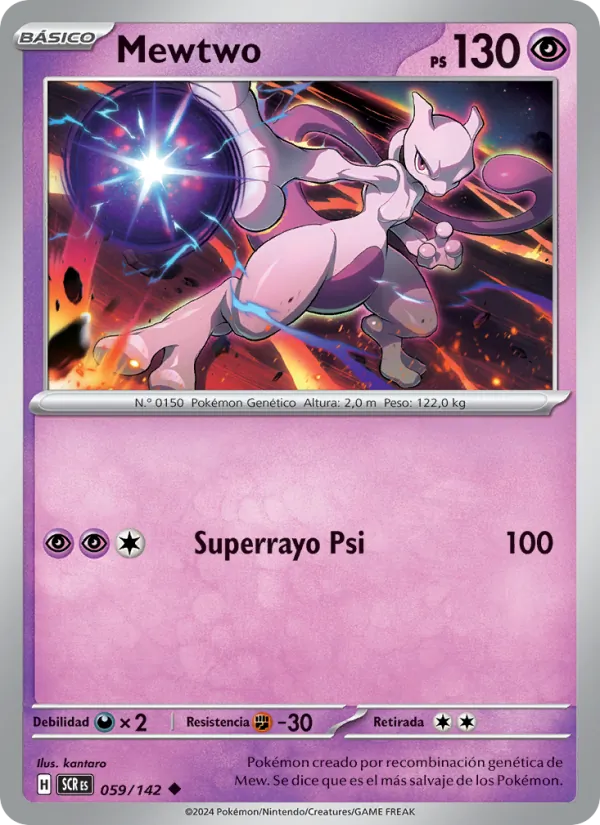 Mewtwo Corona Astral 059/142