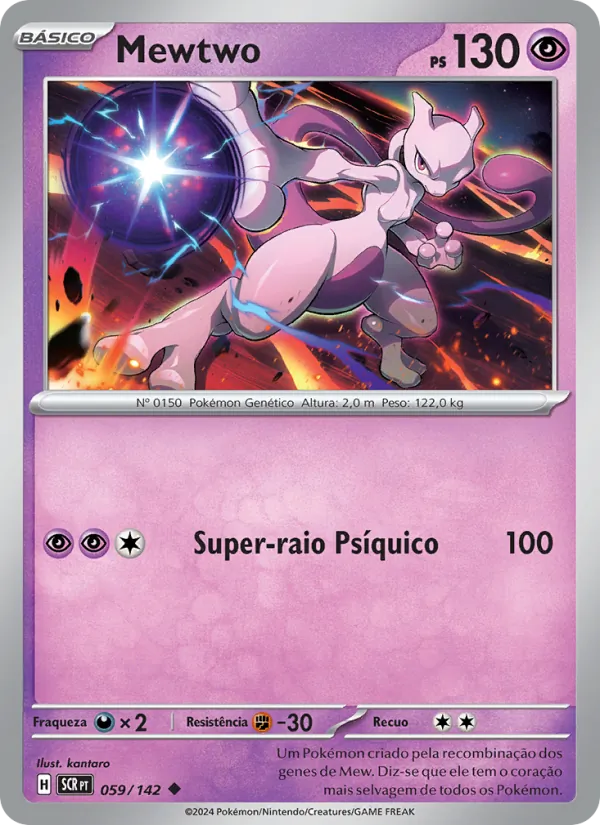 Mewtwo Coroa Estelar 059/142