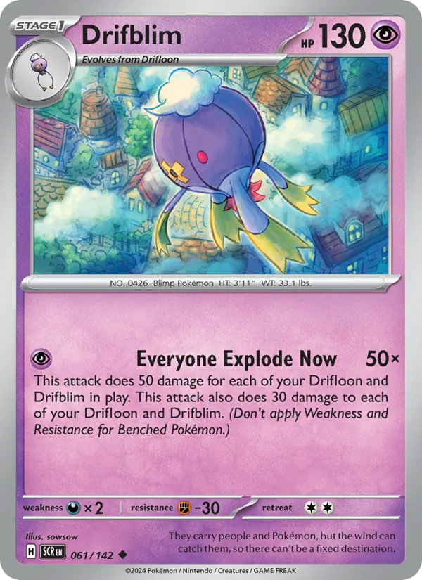 Drifblim Stellar Crown 061/142