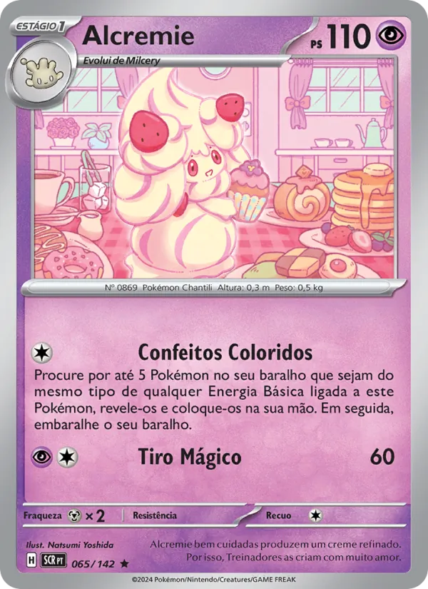 Alcremie Coroa Estelar 065/142