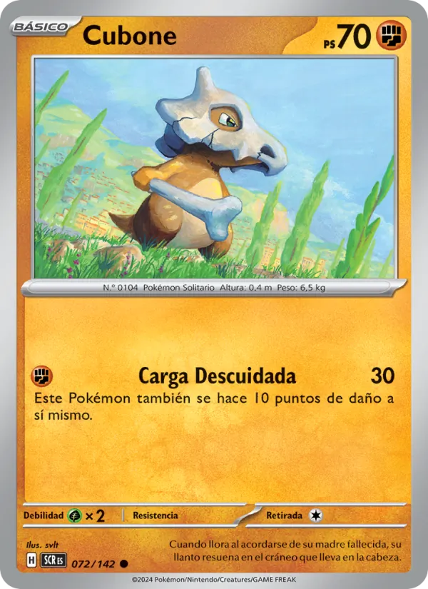 Cubone Corona Astral 072/142