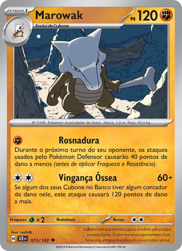 Marowak Coroa Estelar 073/142