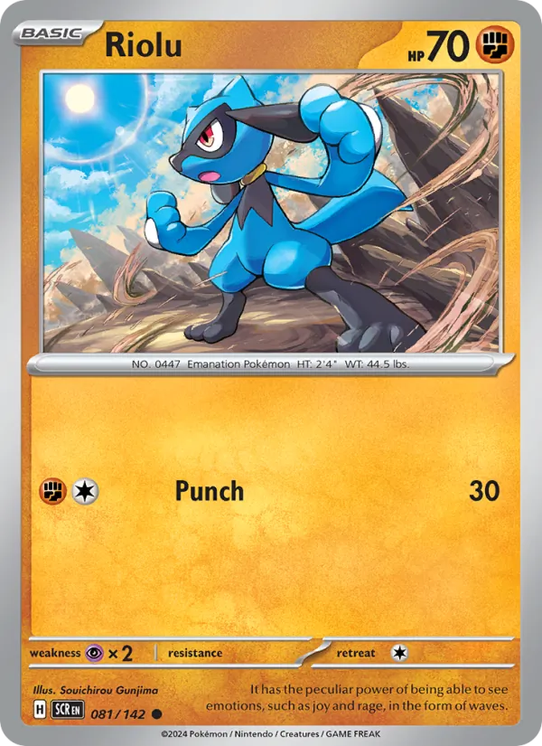 Riolu Stellar Crown 081/142