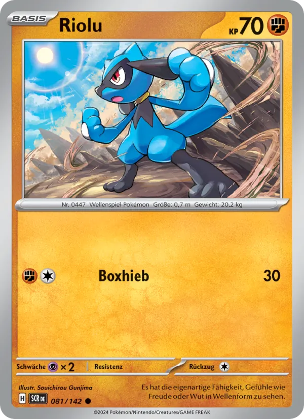 Riolu Stellarkrone 081/142
