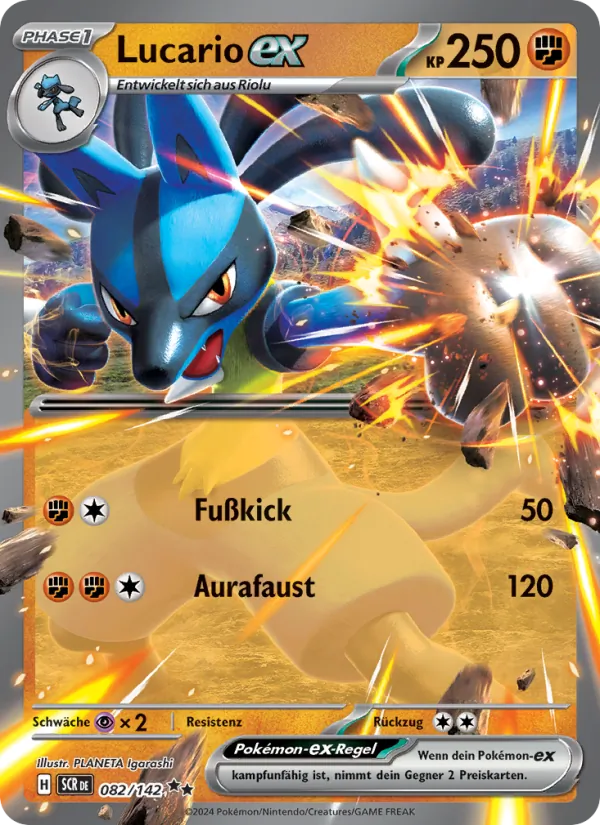 Lucario-ex Stellarkrone 082/142