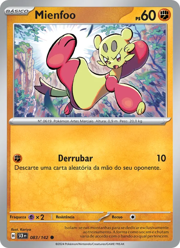 Mienfoo Coroa Estelar 083/142