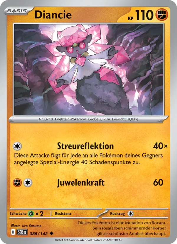 Diancie Stellarkrone 086/142