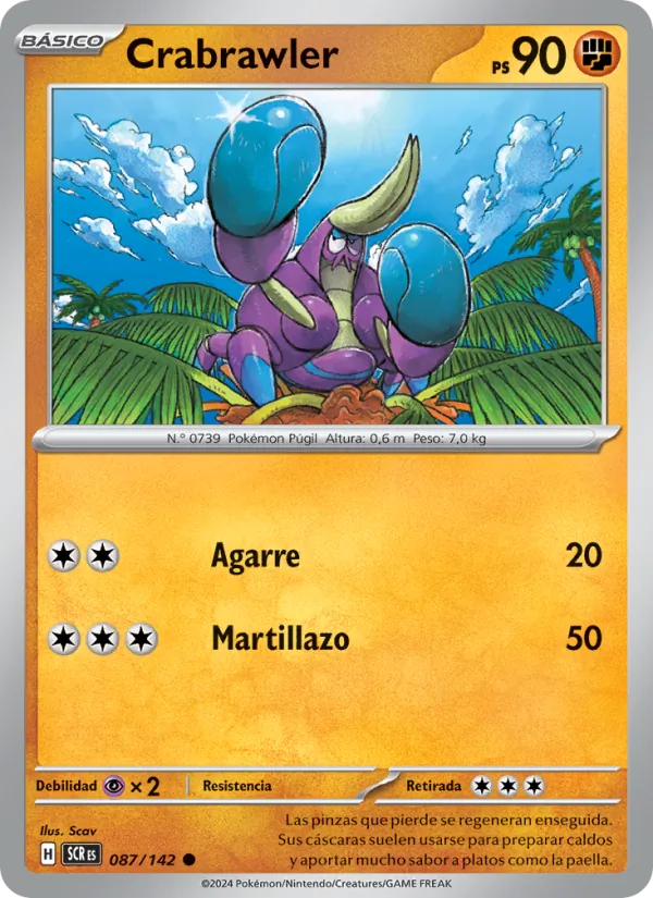 Crabrawler Corona Astral 087/142