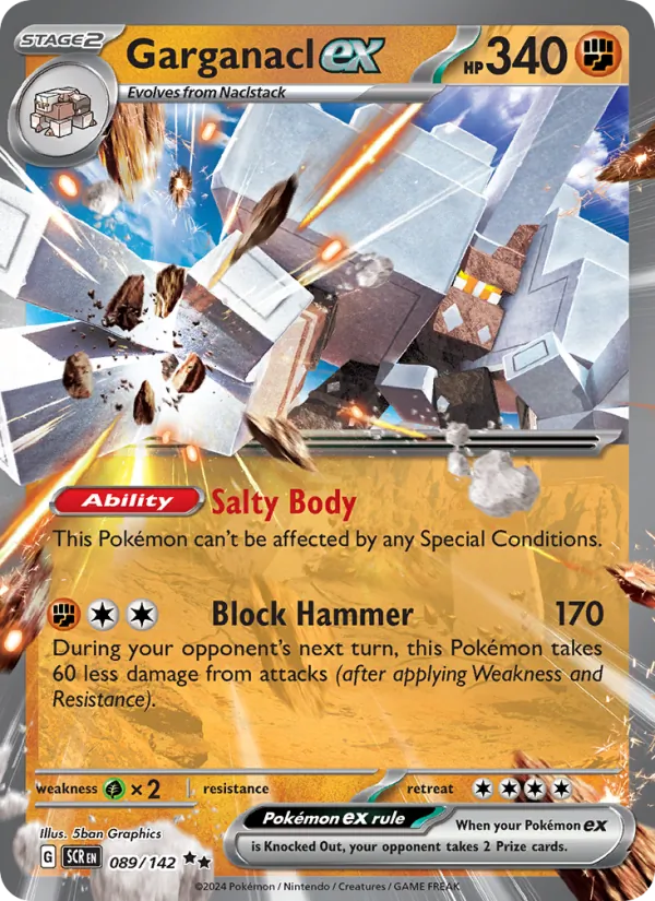 Garganacl ex Stellar Crown 089/142