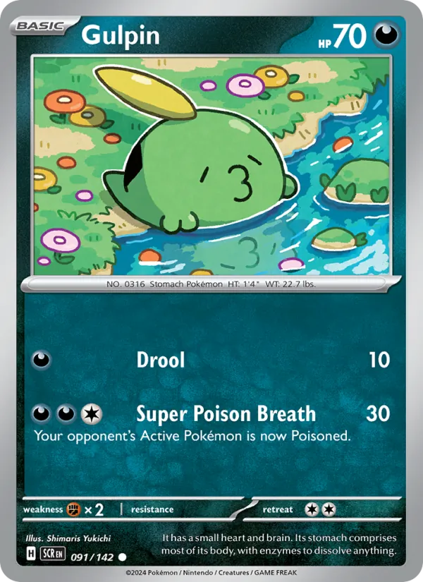 Gulpin Stellar Crown 091/142