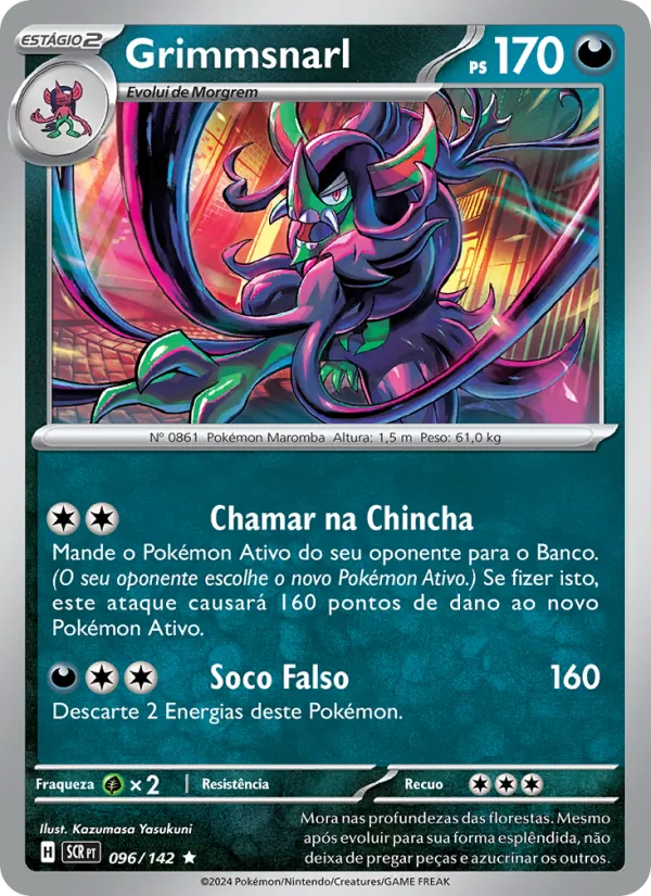 Grimmsnarl Coroa Estelar 096/142