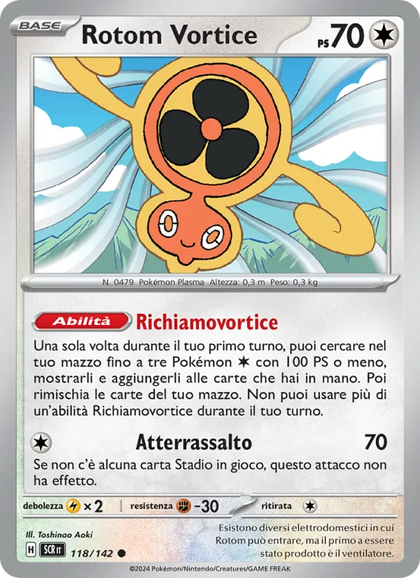 Rotom Vortice Corona Astrale 118/142