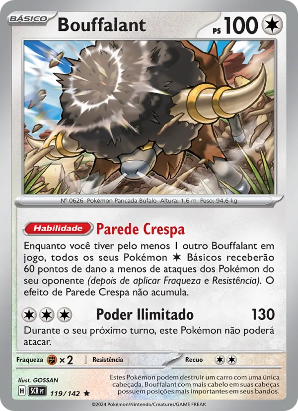 Bouffalant Coroa Estelar 119/142