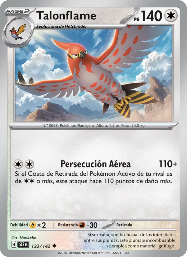 Talonflame Corona Astral 123/142