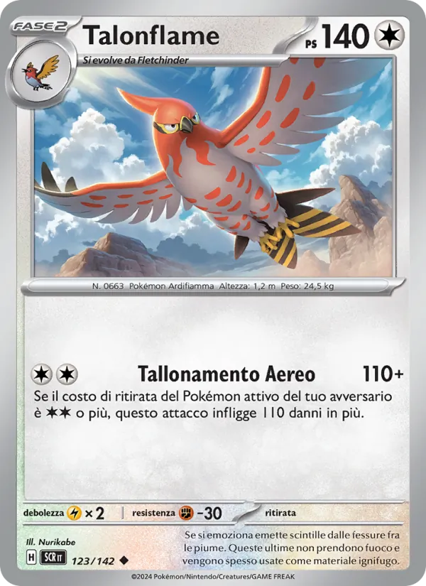 Talonflame Corona Astrale 123/142