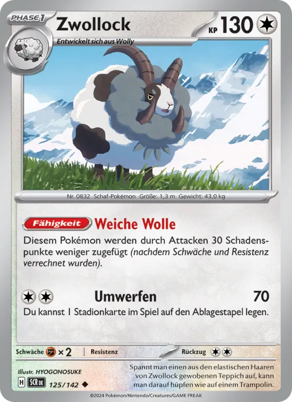 Zwollock Stellarkrone 125/142
