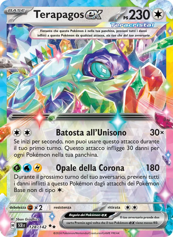 Terapagos-ex Corona Astrale 128/142