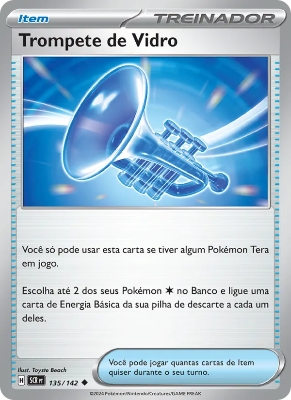Trompete de Vidro Coroa Estelar 135/142