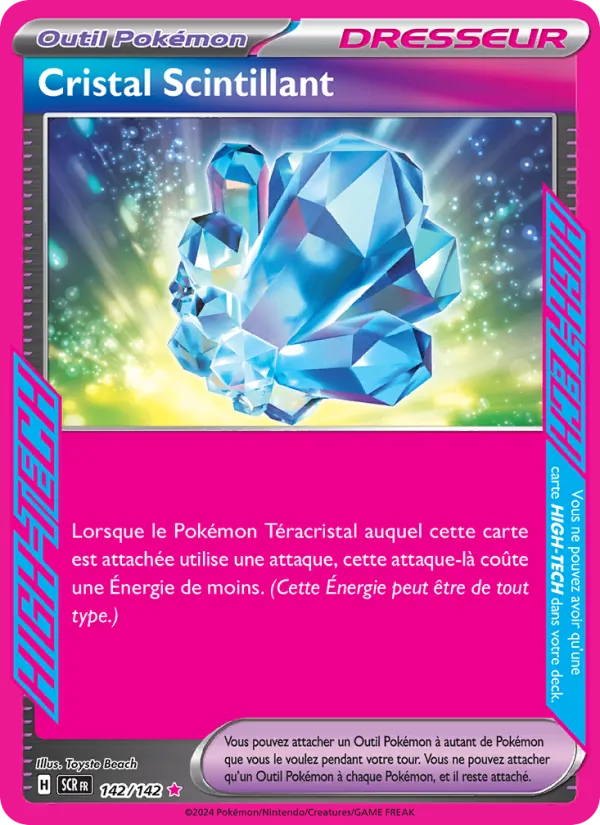 Cristal Scintillant Couronne Stellaire 142/142