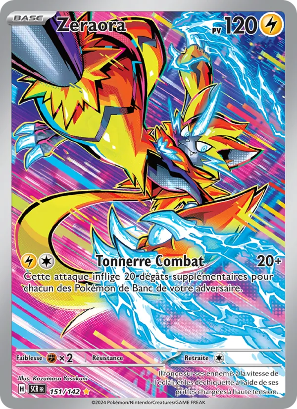 Zeraora Couronne Stellaire 151/142