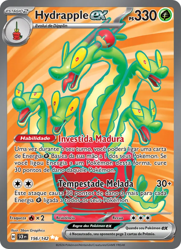 Hydrapple ex Coroa Estelar 156/142