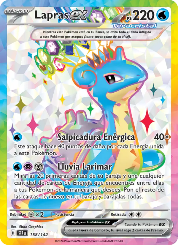 Lapras ex Corona Astral 158/142