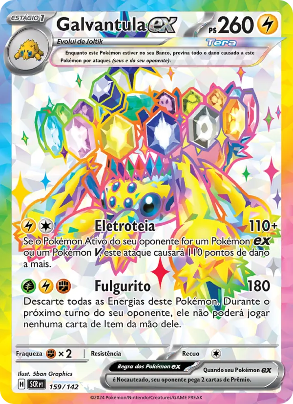 Galvantula ex Coroa Estelar 159/142