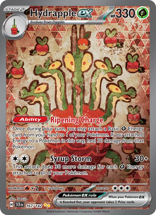 Hydrapple ex Stellar Crown 167/142