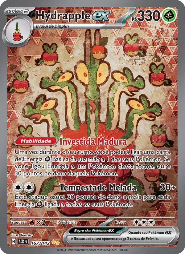 Hydrapple ex Coroa Estelar 167/142